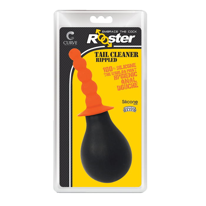 ROOSTER TAIL CLEANER RIPPLED - ORANGE