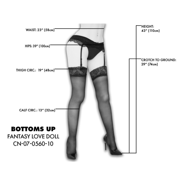 MISTRESS BOTTOM'S UP POSEABLE LEGS - Click Image to Close