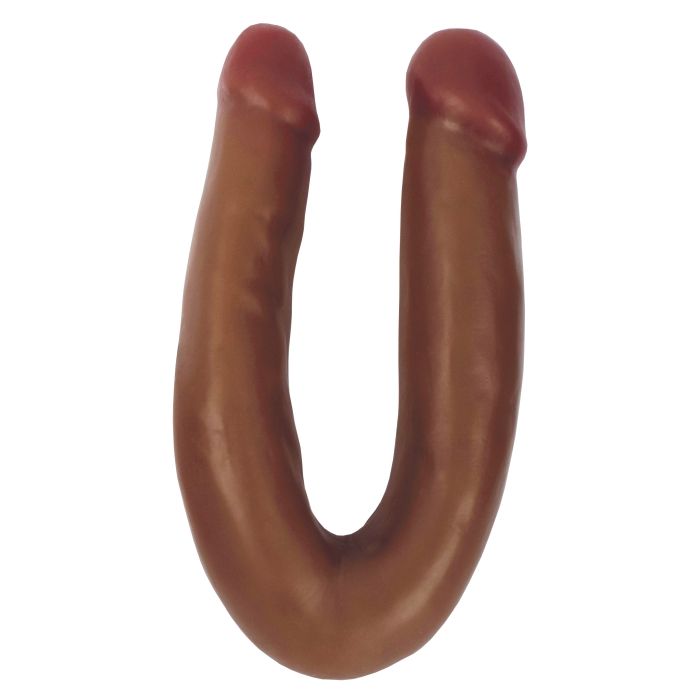 THINZ DOUBLE DIPPER SLIM DOUBLE DONG - CHOCOLATE