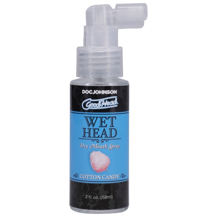 GOODHEAD WET HEAD DRY MOUTH SPRAY 2OZ - COTTON CANDY - Click Image to Close