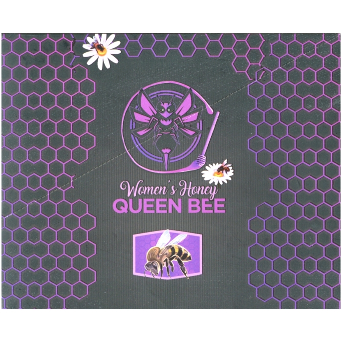 QUEEN BEE FEMALE HONEY SACHET - 24 CT BOX