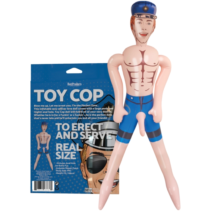 COP - INFLATABLE PARTY DOLL - Click Image to Close
