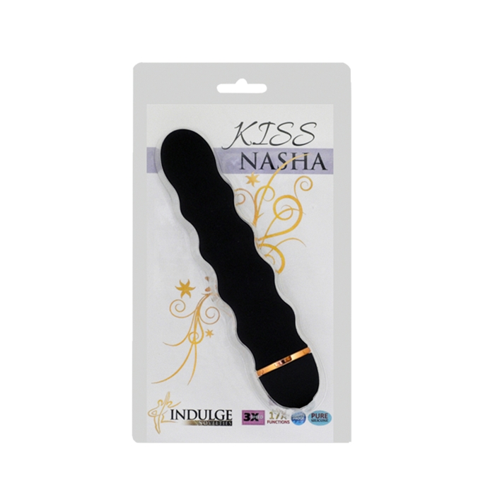 KISS NASHA VIBRATOR - BLACK