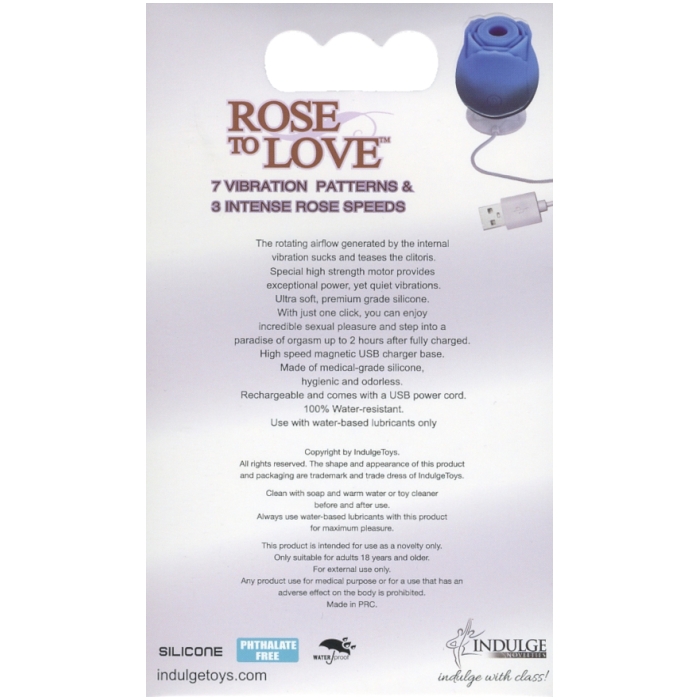 ROSE TO LOVE - LIGHT BLUE - Click Image to Close