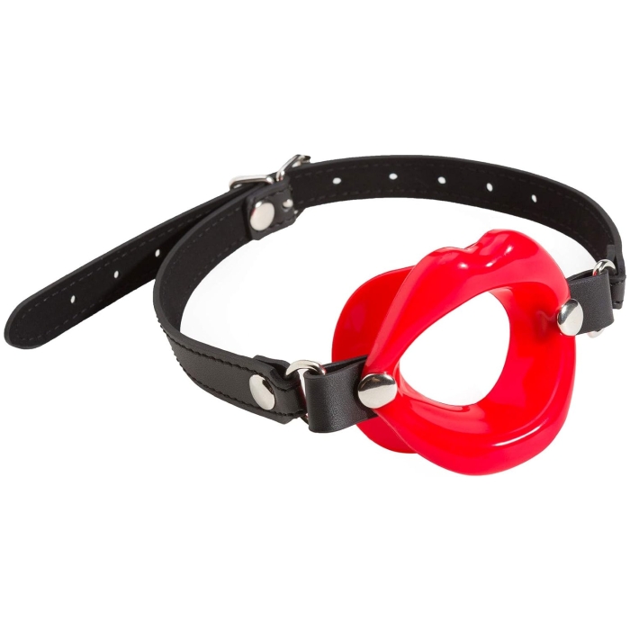 BALL GAG OPEN MOUTH - RED