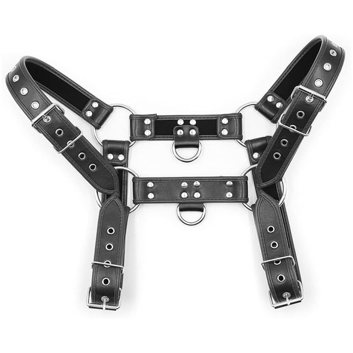 CHEST HARNESS BLK