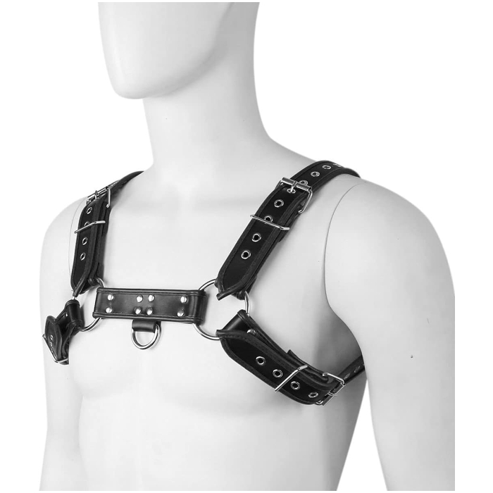 CHEST HARNESS BLK