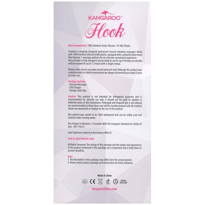 HOOK - PINK/SILVER - Click Image to Close