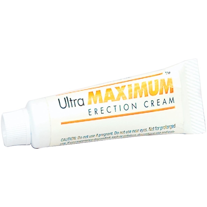 ULTRA MAXIMUM ERECTION CREAM .5 OZ. - Click Image to Close