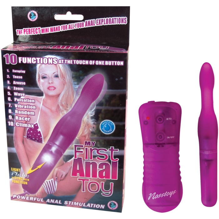 MY FIRST ANAL TOY PURPLE