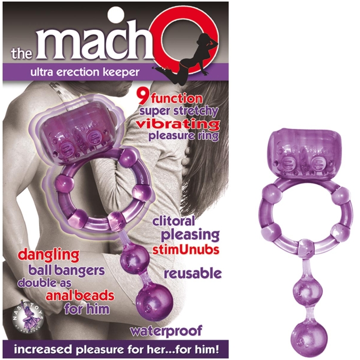 THE MACHO ULTRA ERECTION KEEPER-PURPLE - Click Image to Close