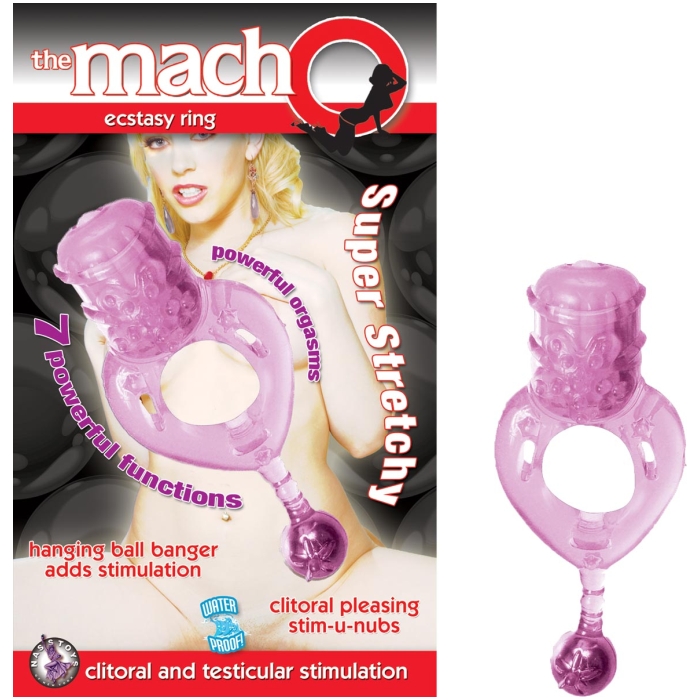 THE MACHO ECSTASY RING-PURPLE - Click Image to Close