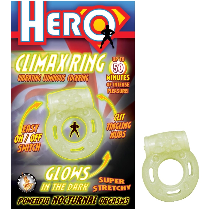 HERO CLIMAX RING - GLOW IN THE DARK - Click Image to Close