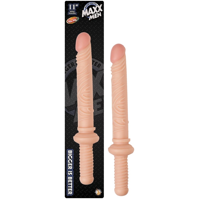 MAXX MEN 11IN WITH HANDLE - FLESH - Click Image to Close