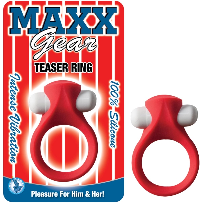 MAXX GEAR TEASER RING-RED - Click Image to Close