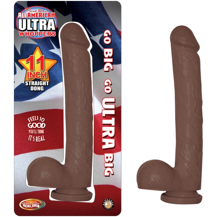ALL AMERICAN ULTRA WHOPPERS 11IN STRAIGHT DONG-BROWN