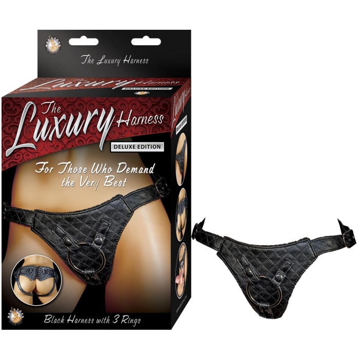 THE LUXURY HARNESS DELUXE EDITION-BLACK
