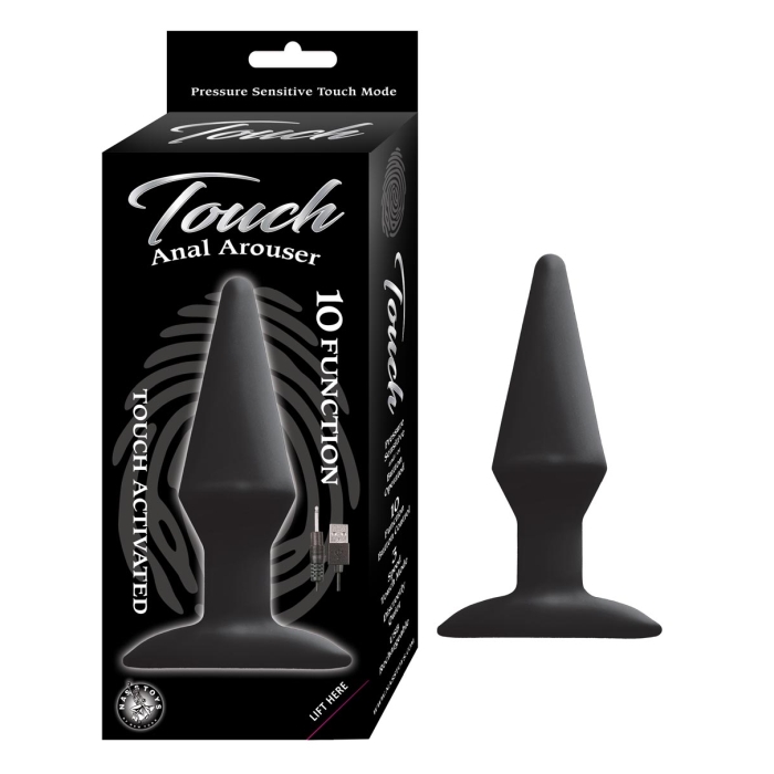TOUCH ANAL AROUSER - BLACK - Click Image to Close