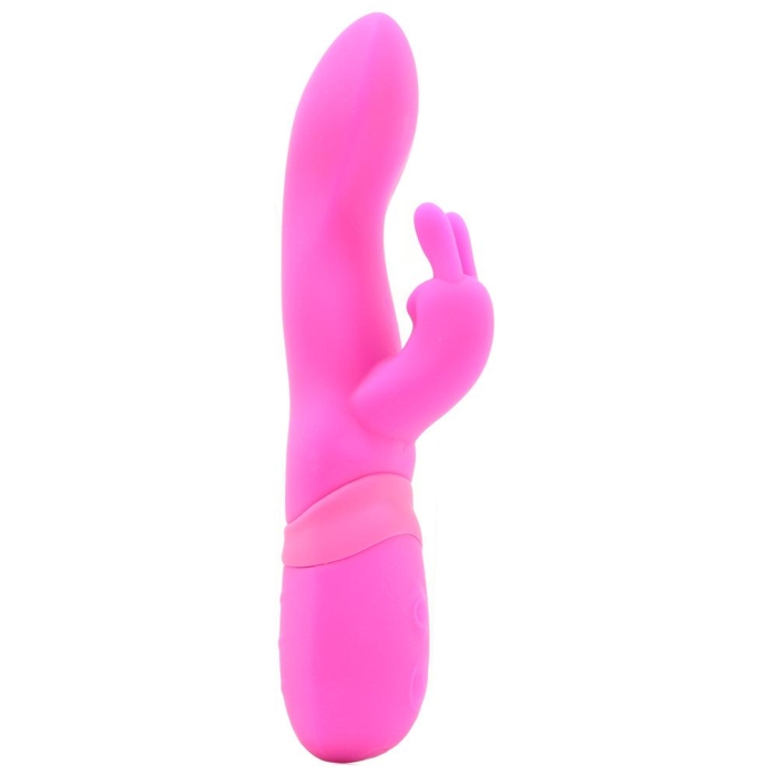 VIBES OF NEW YORK RIBBED SUCTION MASSAGER - PINK - Click Image to Close