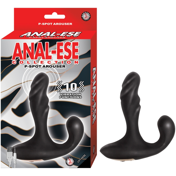 ANAL-ESE COLLECTION P-SPOT AROUSER-BLACK