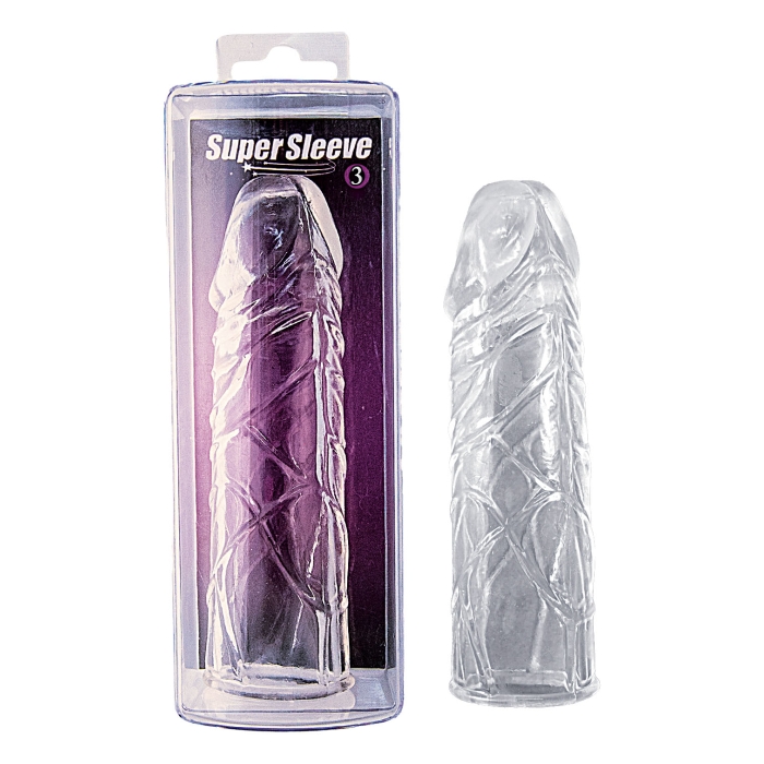 SUPER SLEEVE 3-CLEAR - Click Image to Close