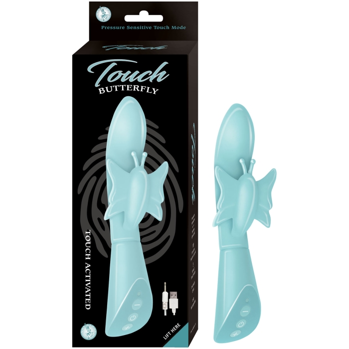 TOUCH BUTTERFLY-AQUA - Click Image to Close