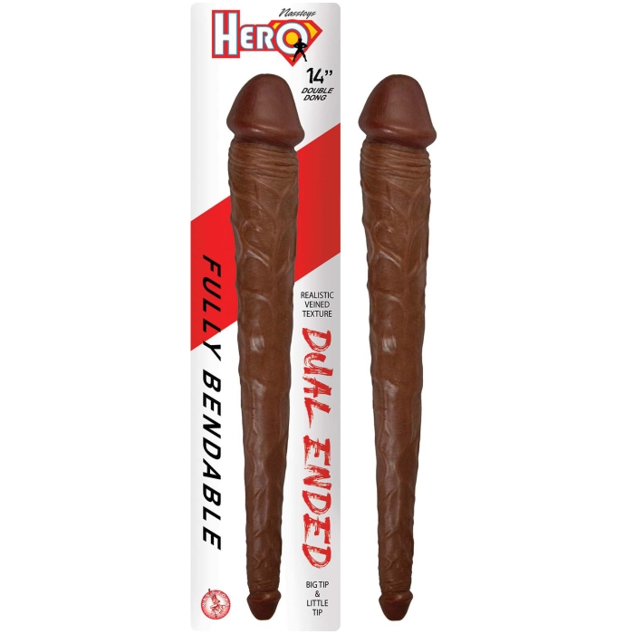 HERO 14" DOUBLE DONG-BROWN