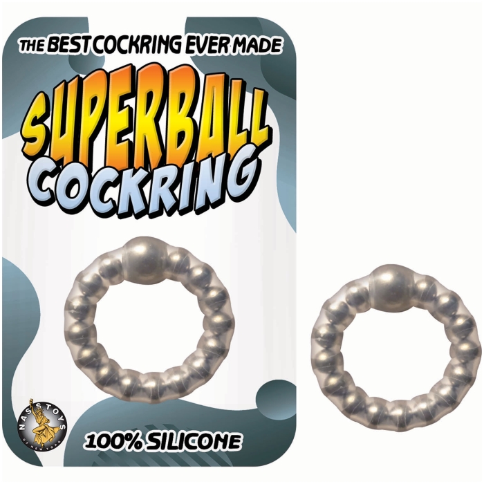 SUPERBALL COCKRING-CLEAR