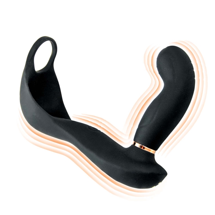 BUTTS UP P-SPOT MASSAGER PRO-BLACK - Click Image to Close