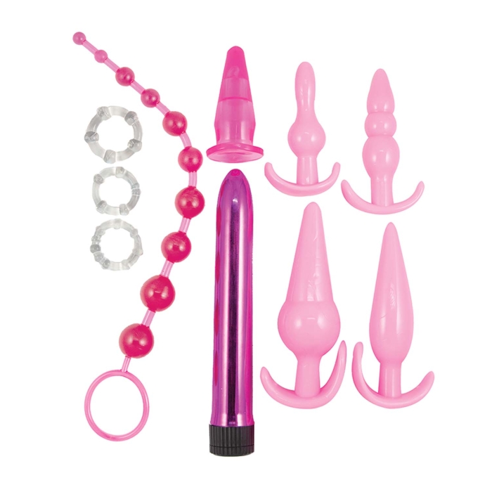 PINK ELITE COLLECTION ANAL PLAY KIT-PINK - Click Image to Close