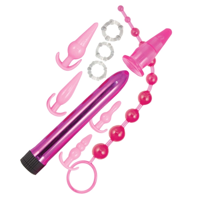 PINK ELITE COLLECTION ANAL PLAY KIT-PINK - Click Image to Close