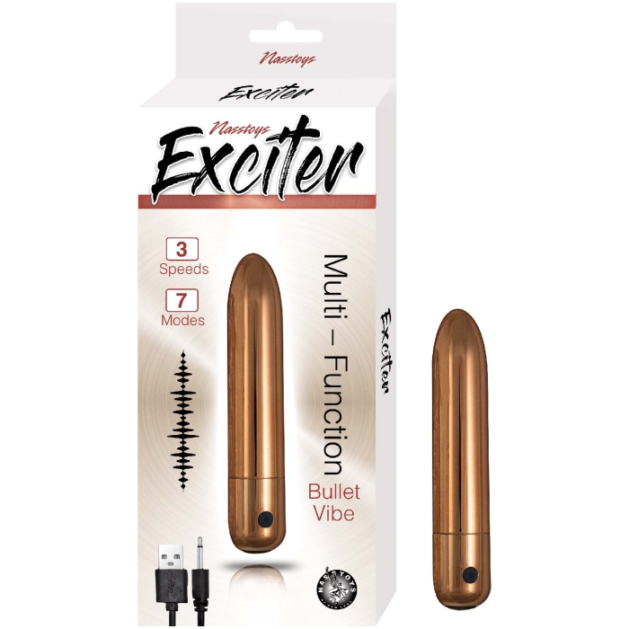 EXCITER MULTI FUNCTION BULLET VIBE-COPPER - Click Image to Close