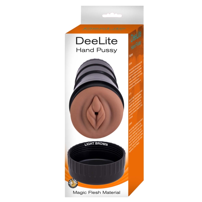 DEE LITE HAND PUSSY-BROWN - Click Image to Close