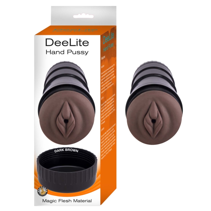 DEE LITE HAND PUSSY-DARK BROWN - Click Image to Close