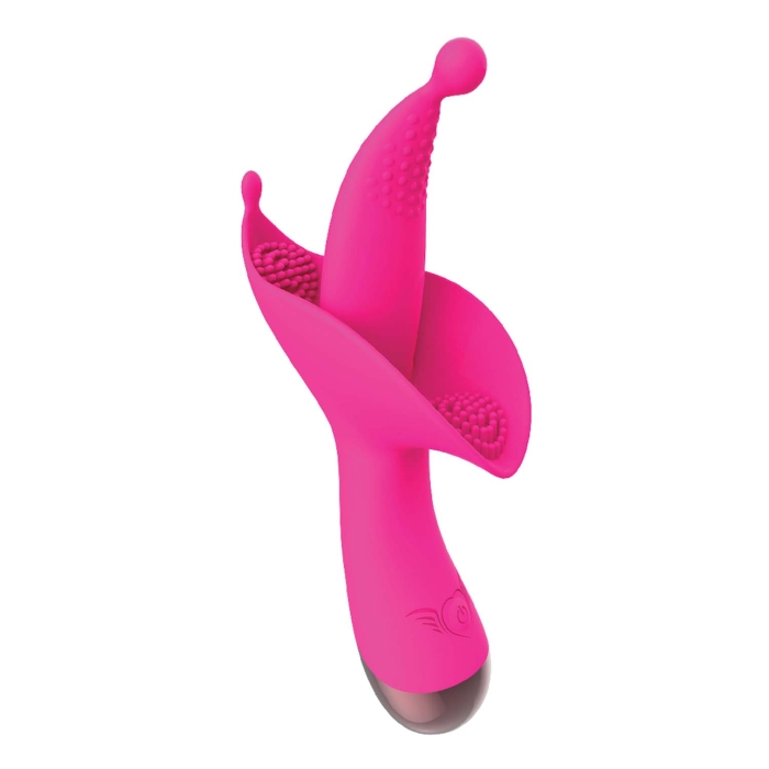 PASSION FLOWER BUD HEAT UP MASSAGER #6-PINK - Click Image to Close
