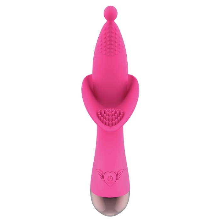PASSION FLOWER BUD HEAT UP MASSAGER #6-PINK - Click Image to Close