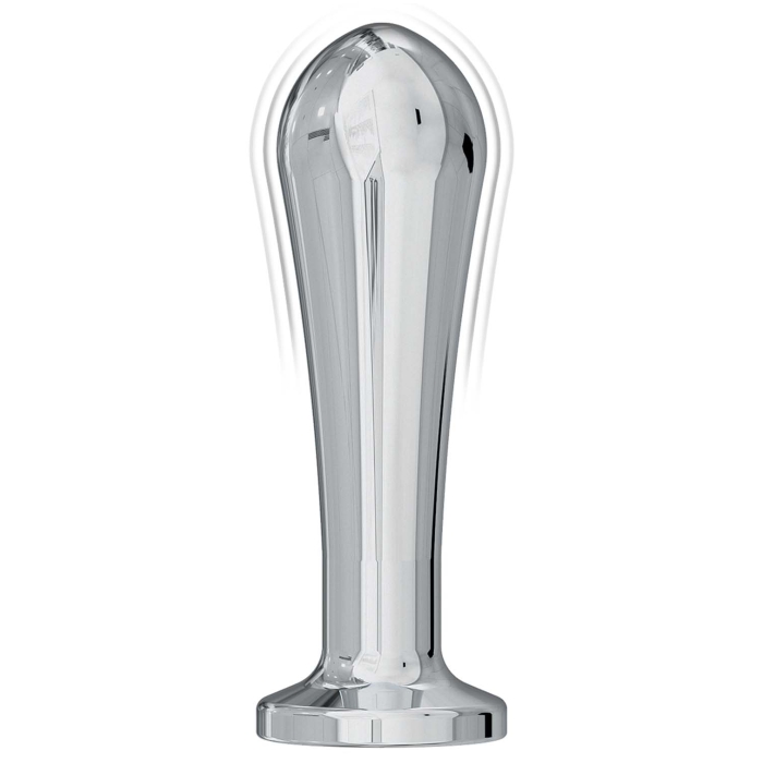 ASS-SATION REMOTE VIBRATING METAL ANAL BULB-SILVER - Click Image to Close