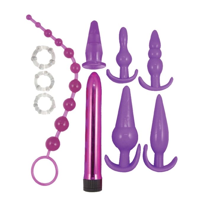 PURPLE ELITE COLLECTION ANAL PLAY KIT-PURPLE - Click Image to Close