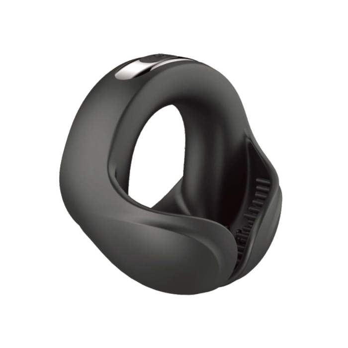 COCKPOWER SCROTUM HUGGER COCK RING-BLACK - Click Image to Close