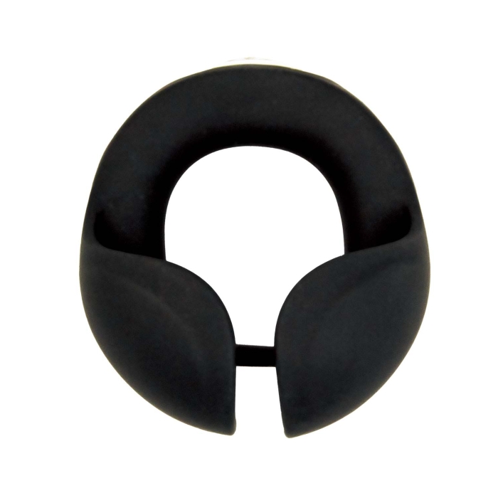 COCKPOWER SCROTUM HUGGER COCK RING-BLACK - Click Image to Close