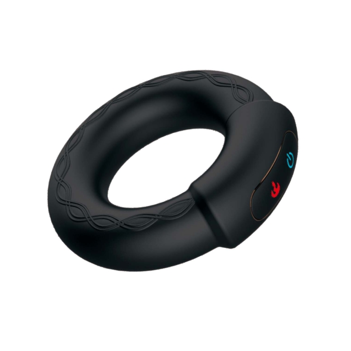 COCKPOWER HEAT UP COCK RING-BLACK
