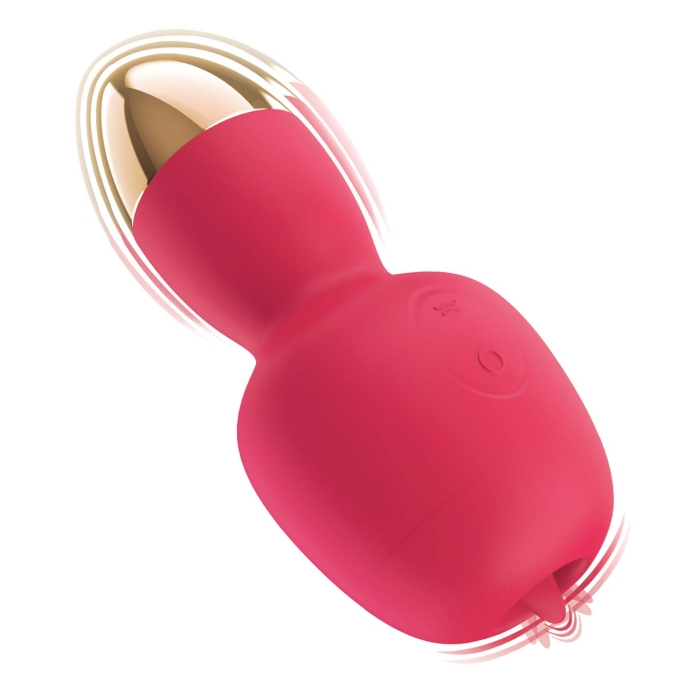 CLIT-TASTIC INTENSE DUAL MASSAGER-CORAL