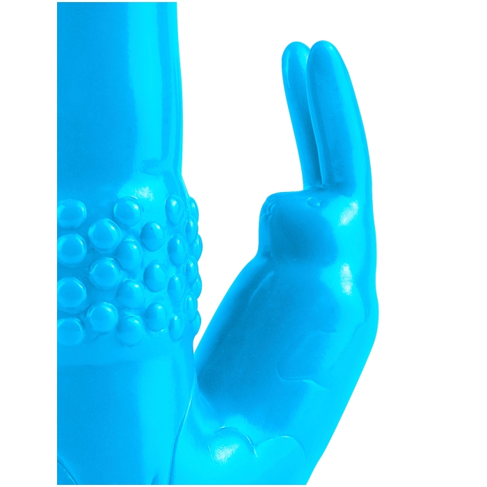 NEON LUV TOUCH RABBIT VIBE - BLUE - Click Image to Close