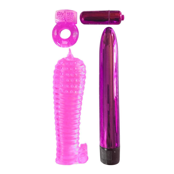 CLASSIX ULTIMATE PLEASURE COUPLES KIT - PINK - Click Image to Close
