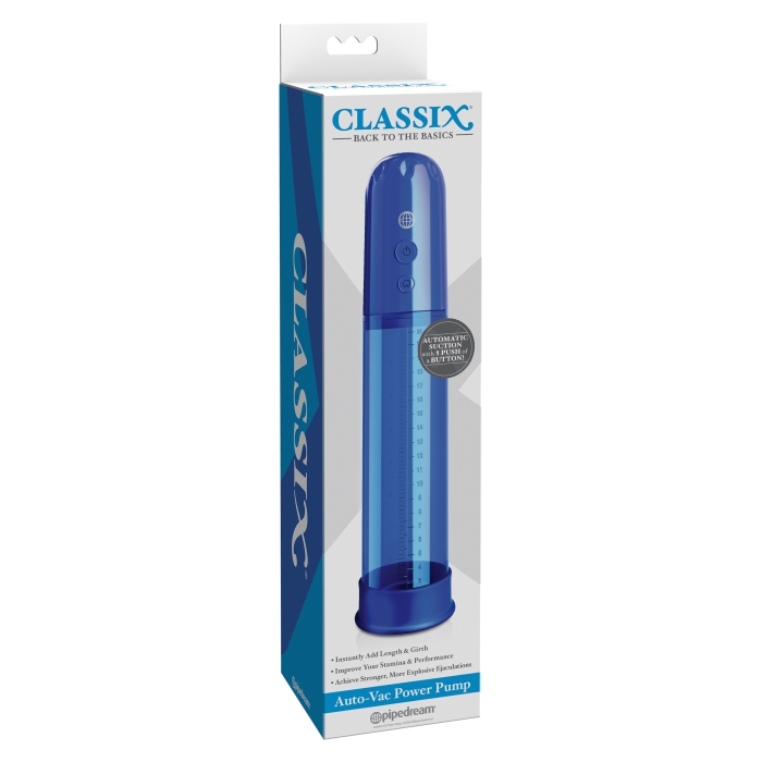 CLASSIX AUTO-VAC POWER PUMP - BLUE