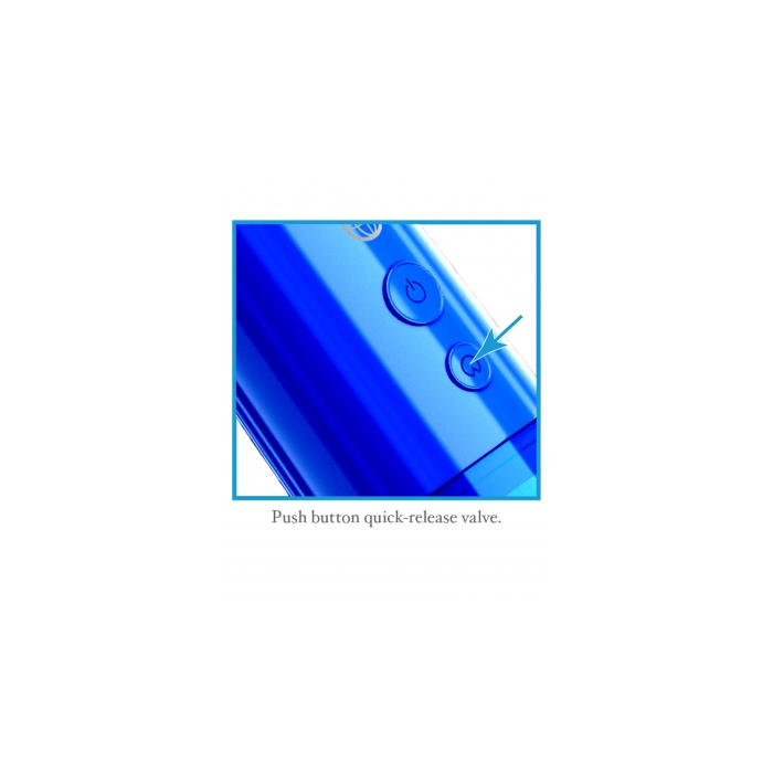 CLASSIX AUTO-VAC POWER PUMP - BLUE - Click Image to Close
