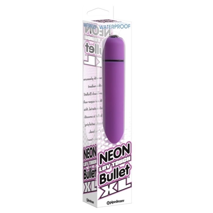 NEON LUV TOUCH BULLET XL - PURPLE - Click Image to Close