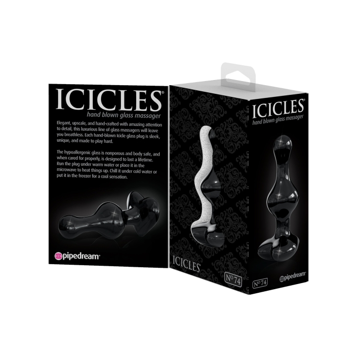 ICICLES NO 74 - BLACK - Click Image to Close