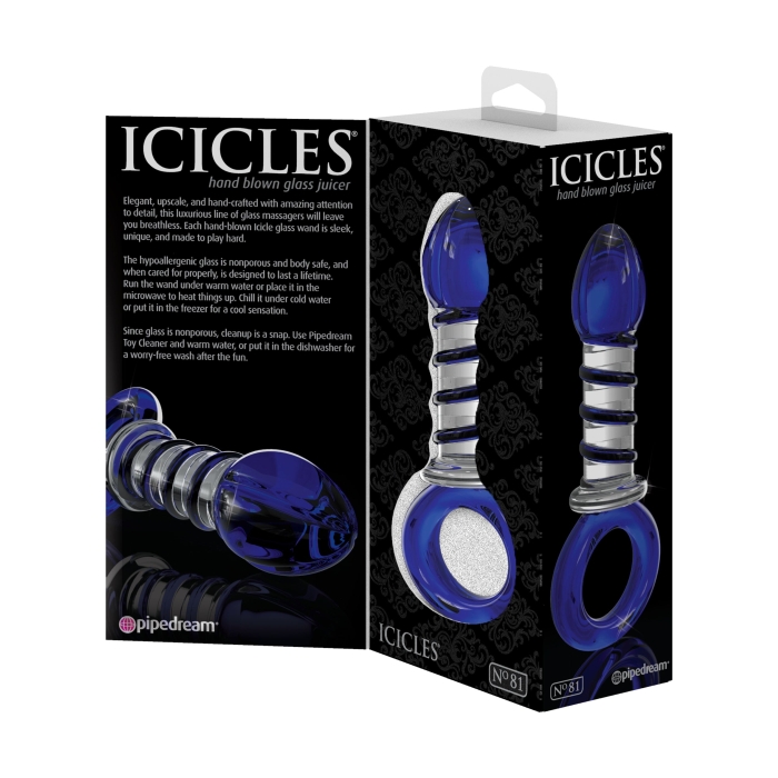 ICICLES NO 81 - CLEAR BLUE