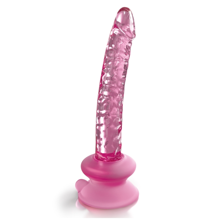 ICICLES NO. 86 - WITH SILICONE SUCTION CUP - PINK 6.75" - Click Image to Close